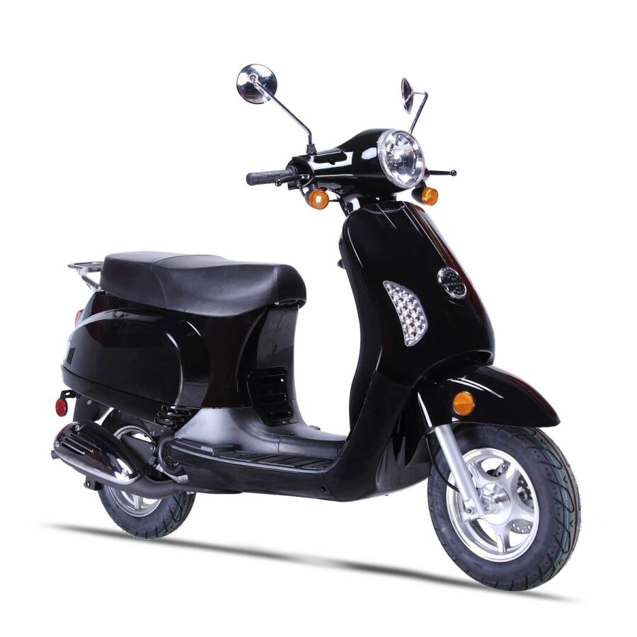 Wolf Brand Lucky Scooter in Black Color With Cubic Capacity
