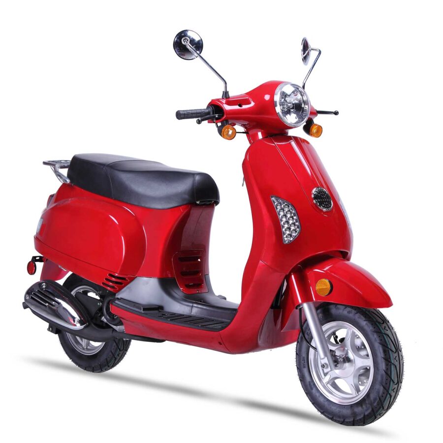 Wolf Brand Lucky Scooter in Red Color